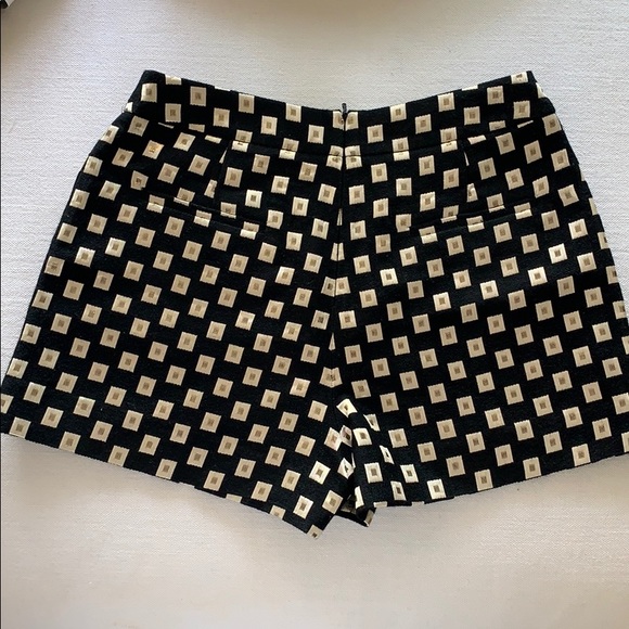 Sass & Bide “Strike A Pose” Black/Metallic Gold Shorts with pockets US Size 4 - Picture 4 of 15